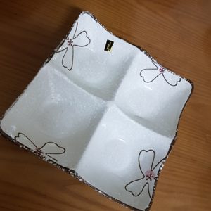 도자기4단그릇