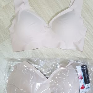 새상품)코데즈컴바인 bb브라 비비브라 S 심리스브라