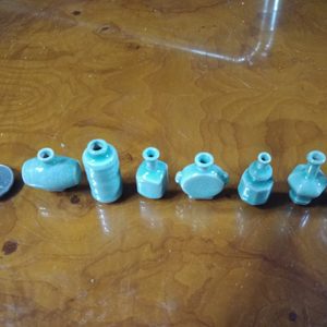 도자기 미니어처 7pcs