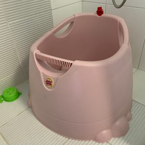아기욕조 오플라욕조 베이비핑크