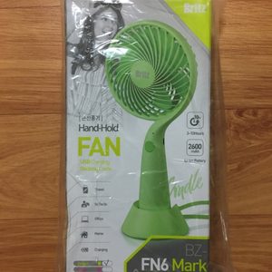 브리츠 USB충전 휴대용선풍기 BZ-FN6 Mark 손선풍기 핸디선풍기