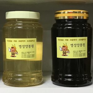 꿀 : 화분 : 로얄제리