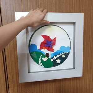 안팔리면 제가소장) 행운의 클레이액자, 카페액자,인테리어액자,그림 ,액자 판매합니다