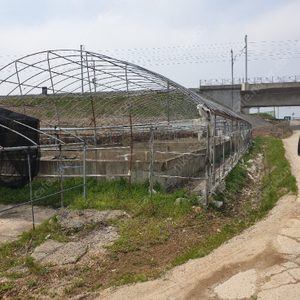 하우스 파이프 판매합니다 김해시 한림면 직선 27미터