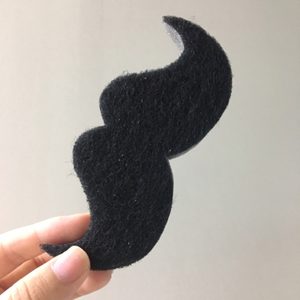 콧수염 미니 수세미 특이한수세미 예쁜수세미