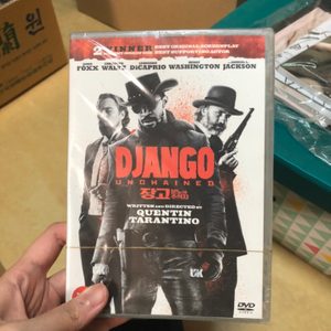쿠엔틴타란티노 영화 장고 dvd 미개봉품