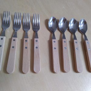 디저트 스푼 포크