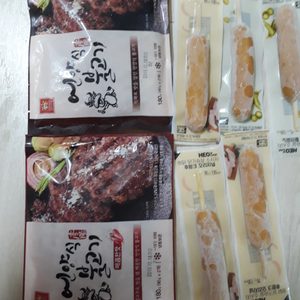 불고기 2개ᆢ소시지ᆢ5개