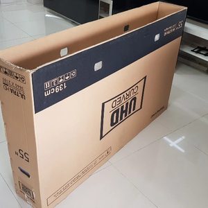 새제품 55인치 커브드 UHD LEDTV