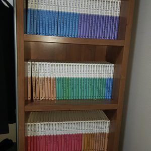 한국문학100선 책장포함