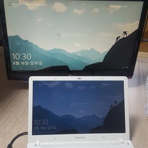 LG 27인치 FULL HD TV 모니터(리모컨 포함)