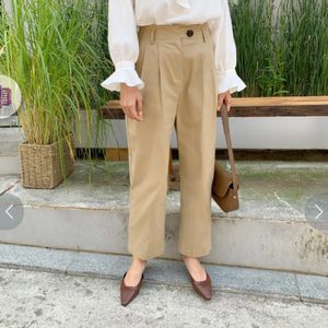 핀턱세미밴츠/정장바지/핀턱밴츠(검정색임)