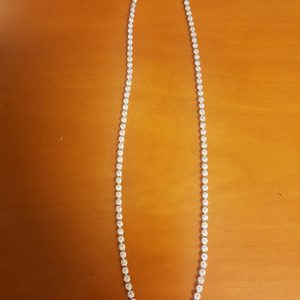 14k 라운드 테니스 목걸이