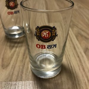 빈티지 유리컵 빈티지 맥주잔 오비라거