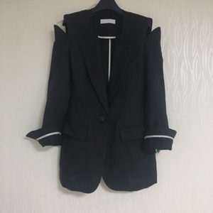 유니크한 린넨 자켓 "새상품"