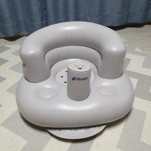 릿첼 소프트의자 그레이 범보의자 점보의자 아기의자