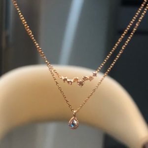 로즈몽 14k목걸이
