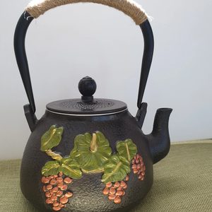 중국 전통주철 보이차 주전자 보트