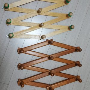 옷걸이 거치형행거 벽걸이 나무행거 팝니다