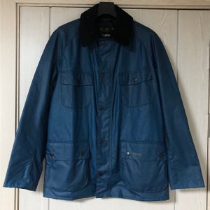 바버(Barbour) 퀼트패딩안감 왁스자켓 딥블루/ 바버자켓