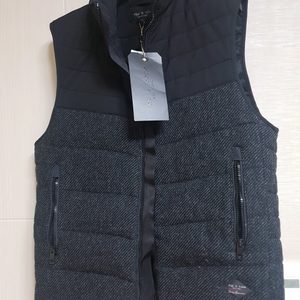 랙앤본 수입명품 조끼 명품 겨울 베스트 겨울 모직 조끼