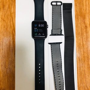 애플워치 2세대 42mm 스포츠 밴드 + 아이폰/아이패드 충전 with 애플워치 충전 거치대