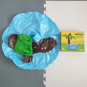 아기보행기튜브, 야자수튜브 깨끗한상품, 1회사용 :)