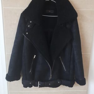 무스탕 자켓.코트.아우터.블랙 무스탕 코트 .검정 무스탕 자켓.블랙 무스탕 코트.인조 무스탕 자켓.여자 자켓