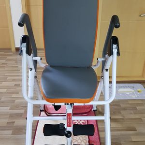 조이스포츠 편한 의자형거꾸리 40파이 두께 거꾸리운동기구