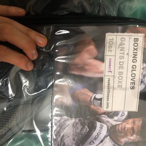 뮤직복싱, 복싱초보 좋은 리복 복싱글러브 10oz 새제품