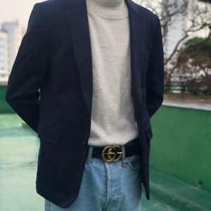 타임 옴므 자켓 네이비 타임옴므 가격내림