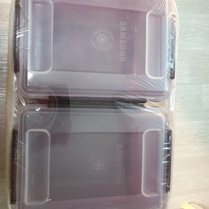 삼성 김치냉장고 김치통 2개 + 김치통1개