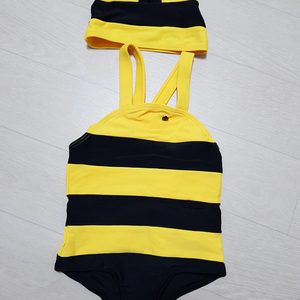 유아 수영복(벌꿀 수영복, 핑크 수영복)