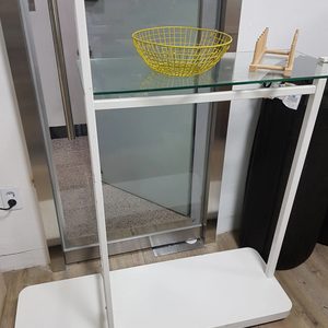 행거 2개있음 매장용 철제 행거 주문제작 행거 1200