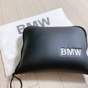 BMW 담요 파우치 세트 새상품 BMW쿠션