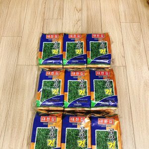 대천김 5g × 27개(곱창 도시락김), 대천 김