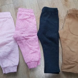 여아 80~90사이즈 바지 4벌 저렴 드림(애플비 책 덤드림)