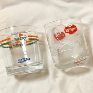 레트로컵 옛날컵 우유컵 델몬트컵 썬키스트컵 서울우유컵 건국우유컵 써니텐컵 베지밀컵 도우너컵