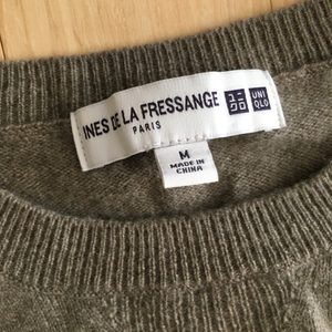 유니클로 x Ines de la Fressange 100%캐시미어