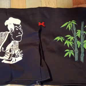 다찌 노렌 8폭, 주방 가리개, 주방가림막, 주방커튼 270×26