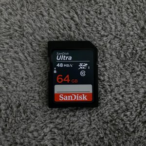 카메라SD카드!! 샌디스크 SD카드 sd 64GB