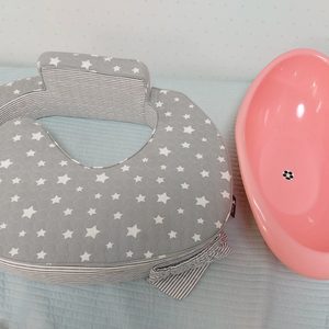 수유쿠션 수유보조 수유보조쿠션 / 신생아욕조 아기욕조 온도감지 아기욕조 일괄판매