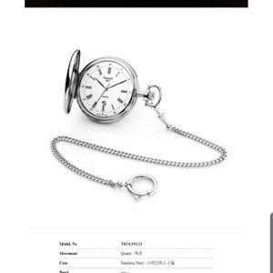 티쏘(Tissot) 정품 사보네트 컬렉션 쿼츠 회중시계 (남녀공용)