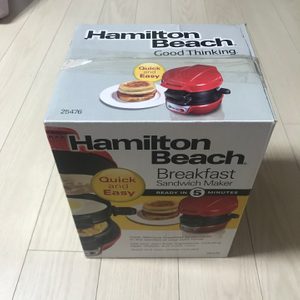 해밀턴 샌드위치 쿠커입니다(샌드위치메이커)