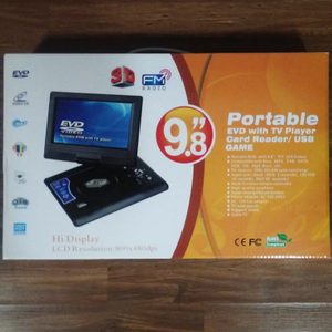 9.8''DVD 멀티플레이어(EVD/DVD영화/아날로그*TV플레이어(가격파괴)