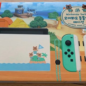 닌텐도 스위치 동물의 숲 에디션 + 카트리지 미개봉 팝니다.