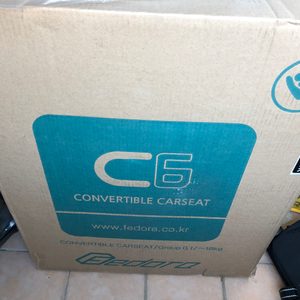 페도라 C6 리치블랙 새상품 (페도라 카시트 박스 미개봉)