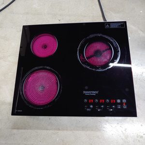 전기렌지 써니테크 3구 전기렌지+케이스