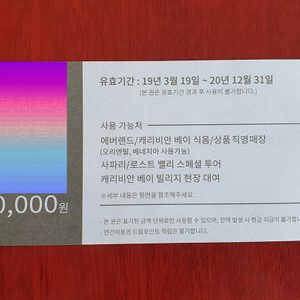 에버랜드 티켓(대인) 및 에버랜드 파크 상품권 팔아요