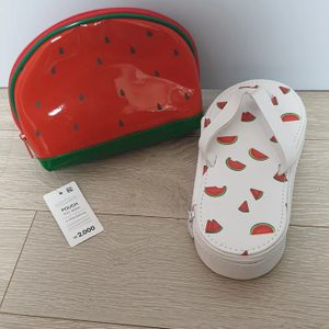 신발파우치 수박파우치 과일파우치